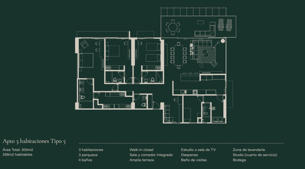Apartamentos de Lujo a Estrenar en Condominio Attali, Escazu nja1322